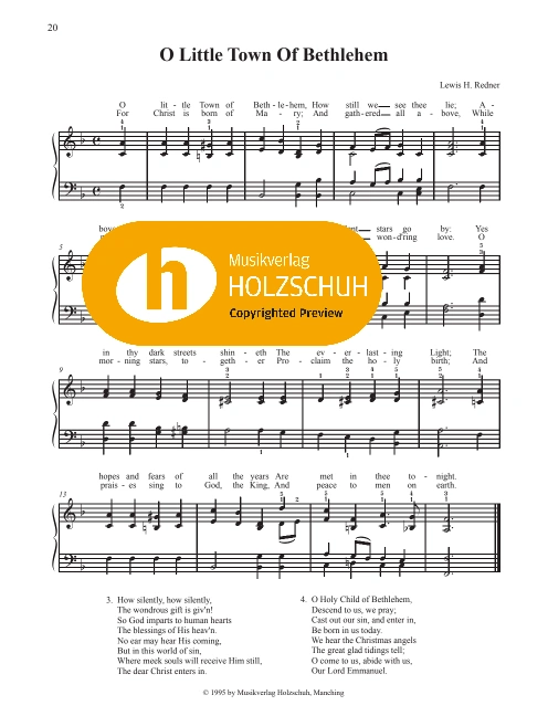 O Little Town Of Bethlehem